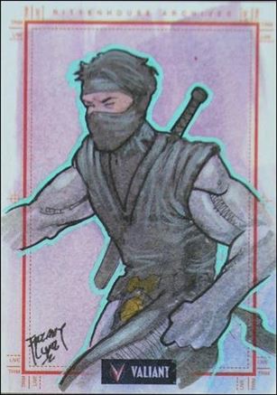 2013 Valiant Comics Preview Trading Card Set (Sketch Card Subset) card AL-01