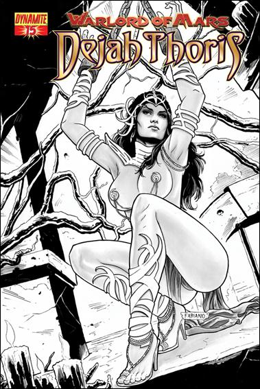 Warlord of Mars: Dejah Thoris issue 15-D Fabiano Neves 1:20 Black & White Cover