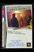 X-Files: The Truth Is Out There (Base Set) card XF97-0239v2 Evidence Destroyed