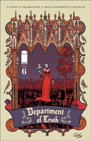 Department of Truth issue 6-B Elsa Charretier Cover