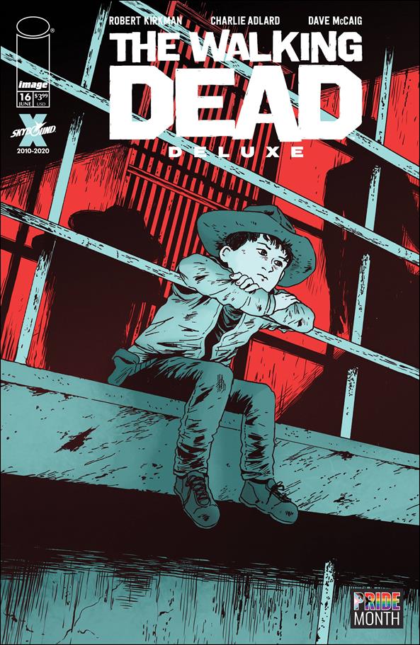 Walking Dead Deluxe issue 16-D Charlie Adlard Pride Month Cover