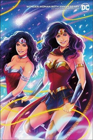 Wonder Woman 80th Anniversary 100-Page Super Spectacular issue 1-E Jen Bartel Costume Celebration Wraparound Cover