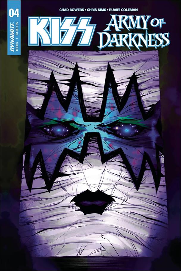 KISS / Army of Darkness issue 4-B Goni Montes Cover