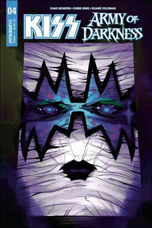 KISS / Army of Darkness issue 4-B Goni Montes Cover