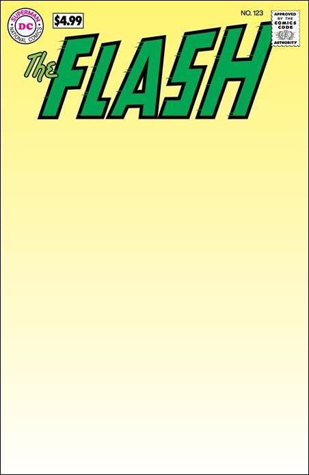 Flash (1959) issue 123-G Facsimile Edition (2024) Blank Cover