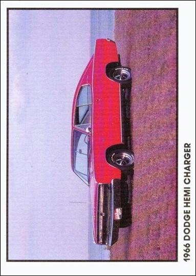 Muscle Cars (Base Set) card 4 1966 Dodge  Hemi Charger