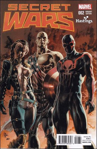 Secret Wars issue 2-H Mike Deodato Jr. Hastings Cover