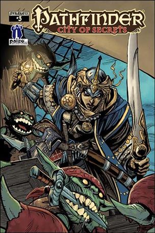 Pathfinder: City of Secrets issue 3-E Steve Ellis paizo.com Cover