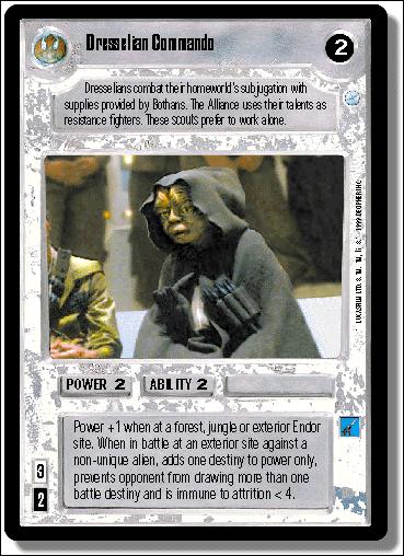 Star Wars: Endor Limited (Base Set) card 113 Dresselian Commando