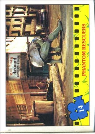 Teenage Mutant Ninja Turtles Movie (Base Set) card 14 Phantom Rescuers