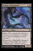 Magic the Gathering: New Phyrexia card 72 Reaper of Sheoldred