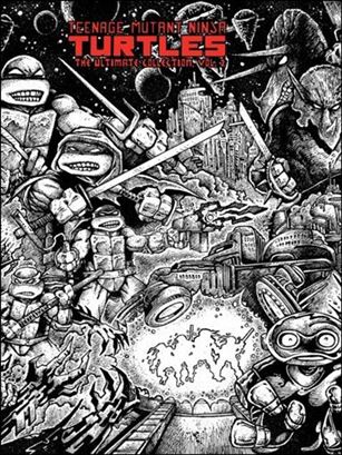 Teenage Mutant Ninja Turtles: The Ultimate Collection issue 2-B Black and White Cover
