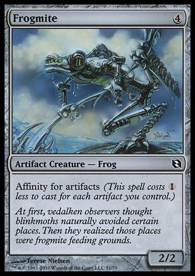Magic the Gathering: Duel Decks: Elspeth vs. Tezzeret (Base Set) card 51 Frogmite