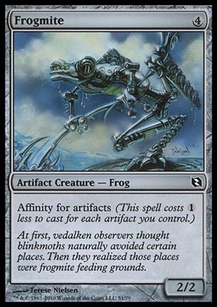 Magic the Gathering: Duel Decks: Elspeth vs. Tezzeret (Base Set) card 51 Frogmite