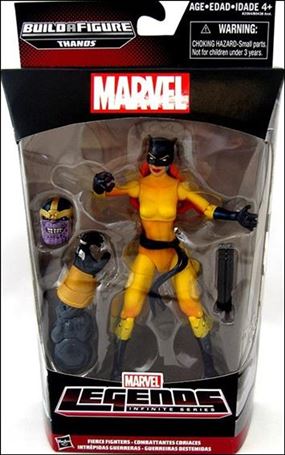 Marvel Legends Infinite: Avengers (Thanos Series) figure 3 Fierce Fighters (Hellcat)