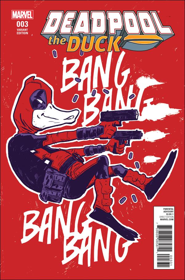 Deadpool the Duck issue 3-C Michael Walsh Cover