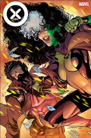 X-Men (2021) issue 11-D Javier Garron Skrull Cover