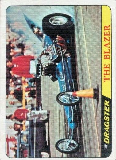 Hot Rods (Base Set) card 61 The Blazer (Orange Back)