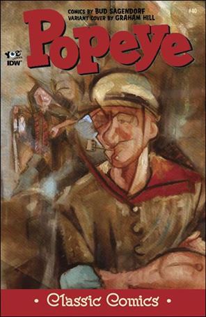 Classic Popeye issue 40-B Graham Hill 1:10 Cover