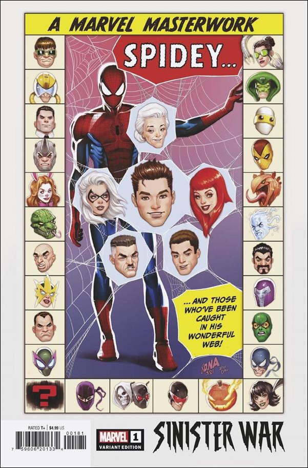 Sinister War issue 1-K David Nakayama 1:25 Homage Cover