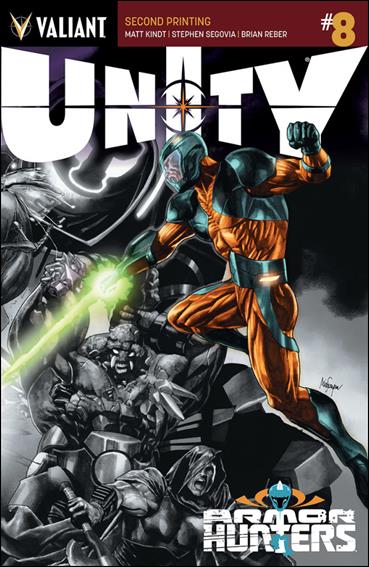 Unity (2013) issue 8-G Mico Suayan Gray Background Cover (2nd Printing)