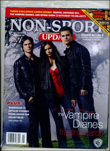 Non-Sport Update (2011) issue 5 Polybagged with Price Guide and Promos