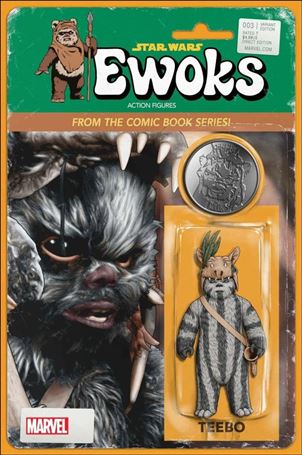 Star Wars: Ewoks (2024) issue 3-B John Tyler Christopher Action Figure Cover