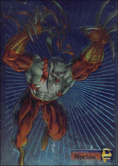 Cyber Force All-Chromium card 19 Ripclaw