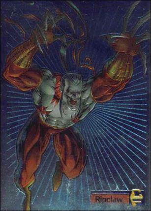 Cyber Force All-Chromium card 19 Ripclaw