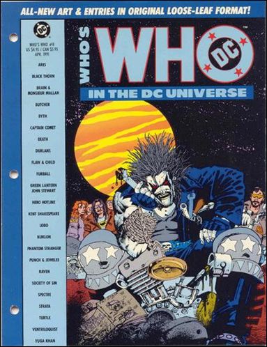 Who's Who In the DC Universe issue 8 Looseleaf Binder Format