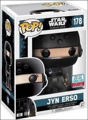 POP! Star Wars figure 178 Jyn Erso (Disguise) NYCC 2017