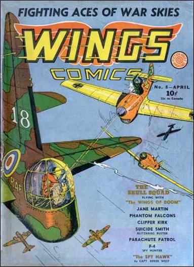 Wings Comics (1940) issue 8