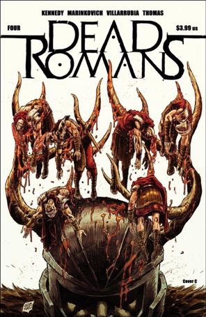 Dead Romans issue 4-C Brian Level Cover