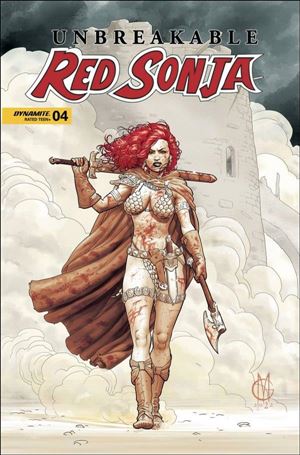 Unbreakable Red Sonja issue 4-C Giuseppe Matteoni Cover