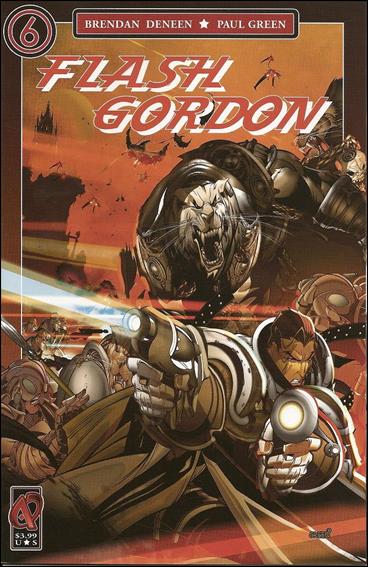 Flash Gordon (2008) issue 6-B Thun and Barin Cover