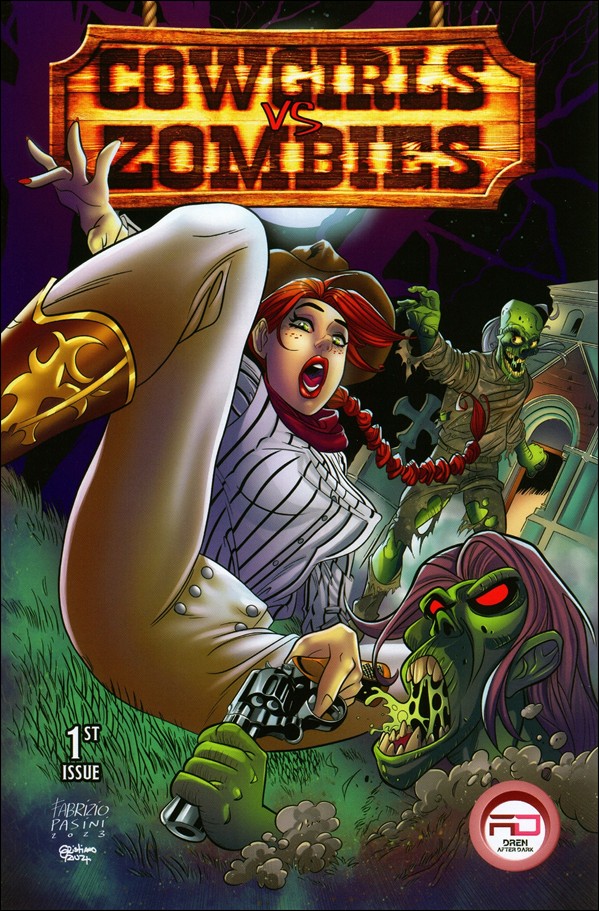 Cowgirls vs. Zombies issue 1 Fabrizio Pasini Cover