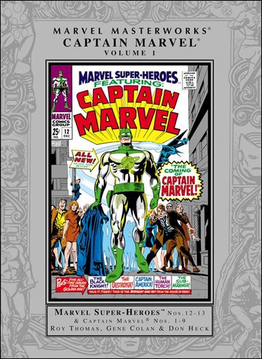 Marvel Masterworks: Captain Marvel issue 1 Silver Dust Jacket