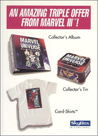 Marvel Universe: Series 3 card 7 Pack Insert