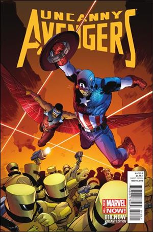 Uncanny Avengers (2012) issue 18-B 1:20 Captain America Cover