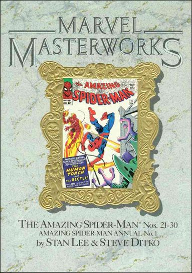 Marvel Masterworks issue 10 Amazing Spider-Man Vol 3  - Marble Dust Jacket