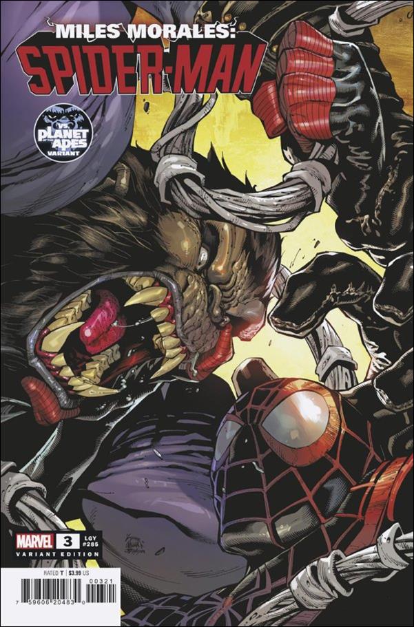 Miles Morales: Spider-Man (2022) issue 3-C Ryan Stegman Planet of the Apes Cover