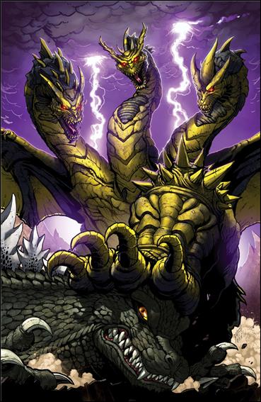 Godzilla (2012) issue 13-B Matt Frank Cover