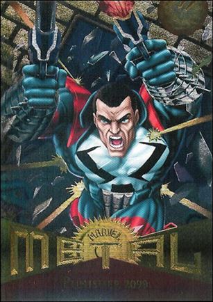 Marvel Metal (Base Set) card 50 Punisher 2099