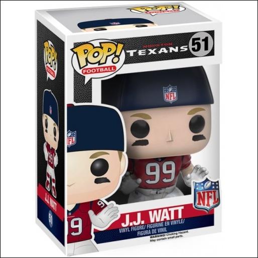 Pop! Football (NFL) figure 51 J.J. Watt