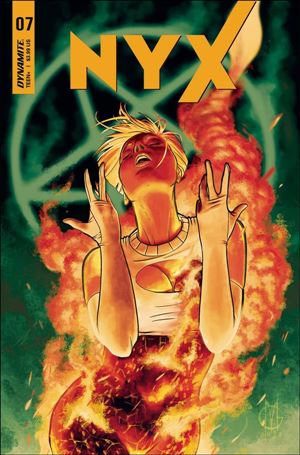 Nyx (2021) issue 7 Giuseppe Matteoni Cover
