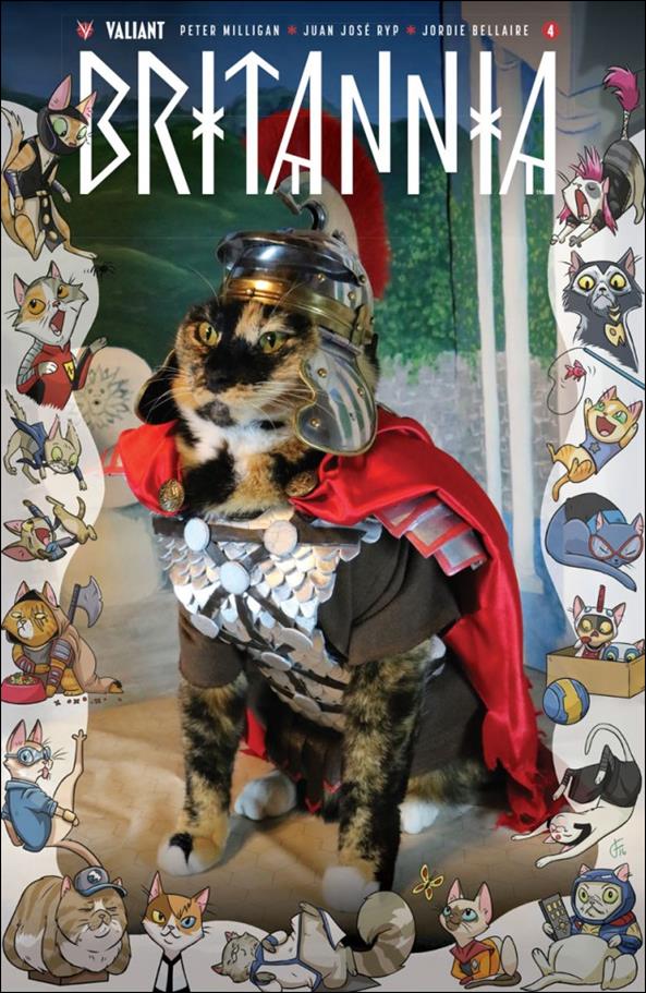Britannia issue 4-C Valiant Cat Cosplay Cover