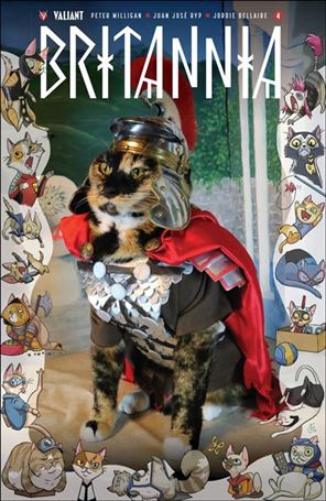 Britannia issue 4-C Valiant Cat Cosplay Cover