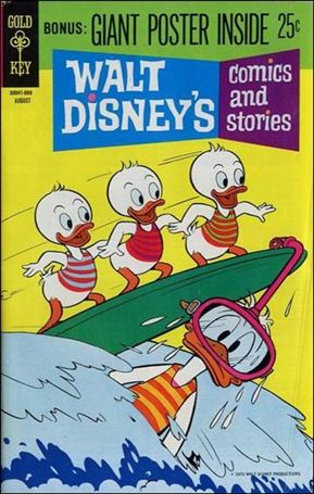Walt Disney's Comics and Stories (1940) issue 359-B 25 Cent Cover