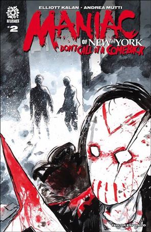 Maniac of New York: Don't Call it a Comeback issue 2 Andrea Mutti Cover