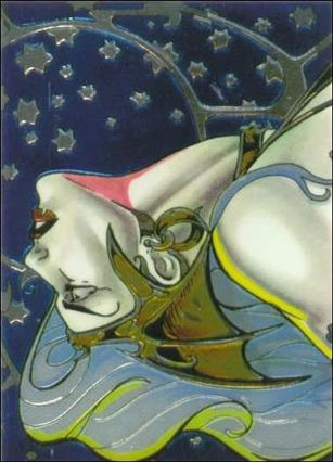 Lady Death All Chromium (Base Set) card 82 Death's Star - Part 1